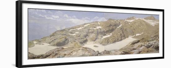 Vue des lacs blancs-Eugène Viollet-le-Duc-Framed Premium Giclee Print