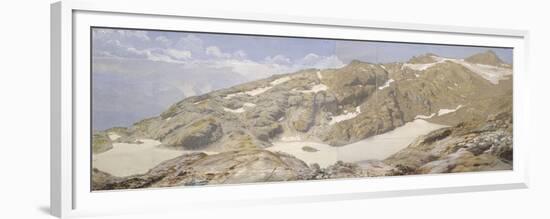 Vue des lacs blancs-Eugène Viollet-le-Duc-Framed Premium Giclee Print