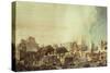 Vue des ruines de la foire Saint-Germain-Pierre-Antoine Demachy-Stretched Canvas