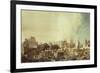 Vue des ruines de la foire Saint-Germain-Pierre-Antoine Demachy-Framed Giclee Print