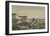 Vue du Calvaire, près Paris en 1824-null-Framed Giclee Print