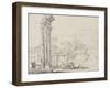 Vue du Campo Vaccino-Joseph Marie Vien-Framed Giclee Print