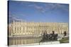Vue du château de Versailles côté parc (corps principal)-null-Stretched Canvas