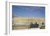 Vue du château de Versailles côté parc (corps principal)-null-Framed Giclee Print