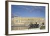 Vue du château de Versailles côté parc (corps principal)-null-Framed Giclee Print