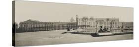 Vue du château de Versailles en 1900, planche I vue 2 de l'album : " L'architecture et la-null-Stretched Canvas