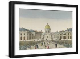 Vue du collège des Nations prise du pont des Arts-null-Framed Giclee Print