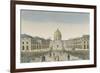 Vue du collège des Nations prise du pont des Arts-null-Framed Giclee Print