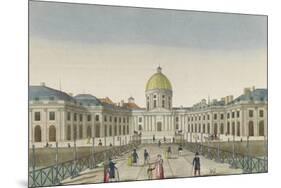 Vue du collège des Nations prise du pont des Arts-null-Mounted Giclee Print