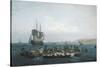 Vue du Golfe de Bandol, pêche au thon-Claude Joseph Vernet-Stretched Canvas