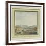 Vue du marché de l'Abbaye St Martin-Pierre François Léonard Fontaine-Framed Giclee Print