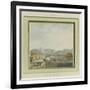 Vue du marché de l'Abbaye St Martin-Pierre François Léonard Fontaine-Framed Giclee Print