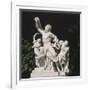 Vue du parc : statue: demi-lune du parterre de Latone côté nord : "Laocoon et ses fils étouffés-Jean-Baptiste Tuby-Framed Giclee Print