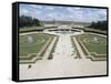 Vue du parc : vue perspective du parterre de Latone, prise de l'allée royale-null-Framed Stretched Canvas