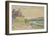 Vue du Parlement de Navarre-null-Framed Giclee Print