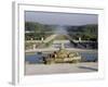 Vue du parterre de Latone en direction du Grand Canal, après l'abattage des arbres de l'Allée-null-Framed Giclee Print