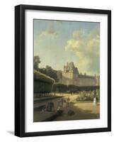 Vue du pavillon de la Porte Dorée-Jean Charles Joseph Remond-Framed Giclee Print
