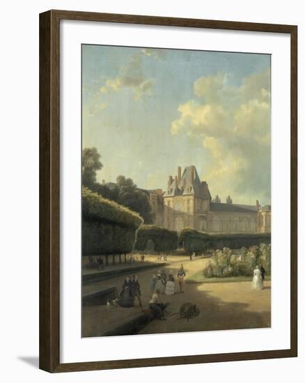 Vue du pavillon de la Porte Dorée-Jean Charles Joseph Remond-Framed Giclee Print