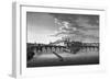 Vue du Pont-Neuf et de la Cite, prise de la Galerie d'Apollon-null-Framed Giclee Print