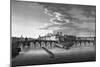 Vue du Pont-Neuf et de la Cite, prise de la Galerie d'Apollon-null-Mounted Giclee Print