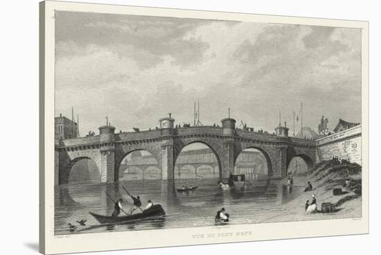 Vue Du Pont Neuf-A. Pugin-Stretched Canvas