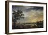 Vue du port de la Rochelle-Claude Joseph Vernet-Framed Giclee Print