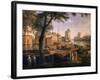 Vue du port de la Rochelle-Claude Joseph Vernet-Framed Giclee Print