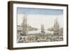 Vue du port de Rochefort-null-Framed Giclee Print