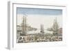 Vue du port de Rochefort-null-Framed Giclee Print