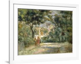 Vue du Sacre Coeur, 1905-Pierre-Auguste Renoir-Framed Giclee Print