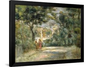 Vue du Sacre Coeur, 1905-Pierre-Auguste Renoir-Framed Giclee Print