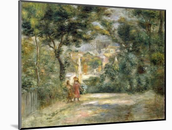 Vue du Sacre Coeur, 1905-Pierre-Auguste Renoir-Mounted Giclee Print