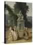 Vue du Tapis Vert à Versailles-Hubert Robert-Stretched Canvas