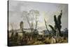 Vue du Tapis Vert à Versailles-Hubert Robert-Stretched Canvas