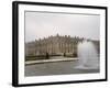 Vue extérieure, côté parc : façade centrale et angle sud-ouest-null-Framed Giclee Print