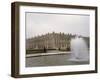 Vue extérieure, côté parc : façade centrale et angle sud-ouest-null-Framed Giclee Print