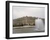 Vue extérieure, côté parc : façade centrale et angle sud-ouest-null-Framed Giclee Print