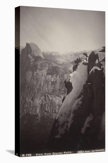 Vue générale de Glacier Point, Yosemite-Carleton Emmons Watkins-Stretched Canvas