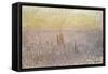 Vue générale de Rouen-Claude Monet-Framed Stretched Canvas