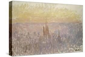 Vue générale de Rouen-Claude Monet-Stretched Canvas