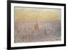 Vue générale de Rouen-Claude Monet-Framed Giclee Print