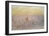 Vue générale de Rouen-Claude Monet-Framed Giclee Print