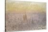 Vue générale de Rouen-Claude Monet-Stretched Canvas