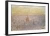 Vue générale de Rouen-Claude Monet-Framed Giclee Print