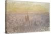 Vue générale de Rouen-Claude Monet-Stretched Canvas