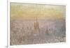 Vue générale de Rouen-Claude Monet-Framed Giclee Print