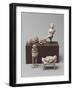 Vue groupée de figurines en terre cuite béotienne-null-Framed Giclee Print