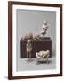 Vue groupée de figurines en terre cuite béotienne-null-Framed Giclee Print
