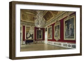 Vue intérieure : appartement de la Reine : antichambre du grand couvert de la Reine-null-Framed Giclee Print