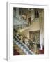 Vue intérieure. Appartements de Napoléon III : Escalier d'honneur, rez-de-chaussée-null-Framed Giclee Print